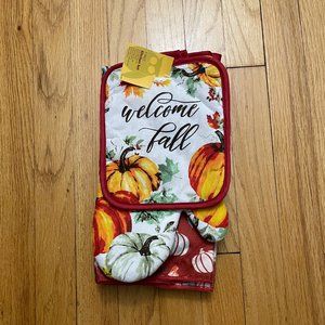 5 Piece kitchen set (Fall)(Pumpkin) (Autumn)